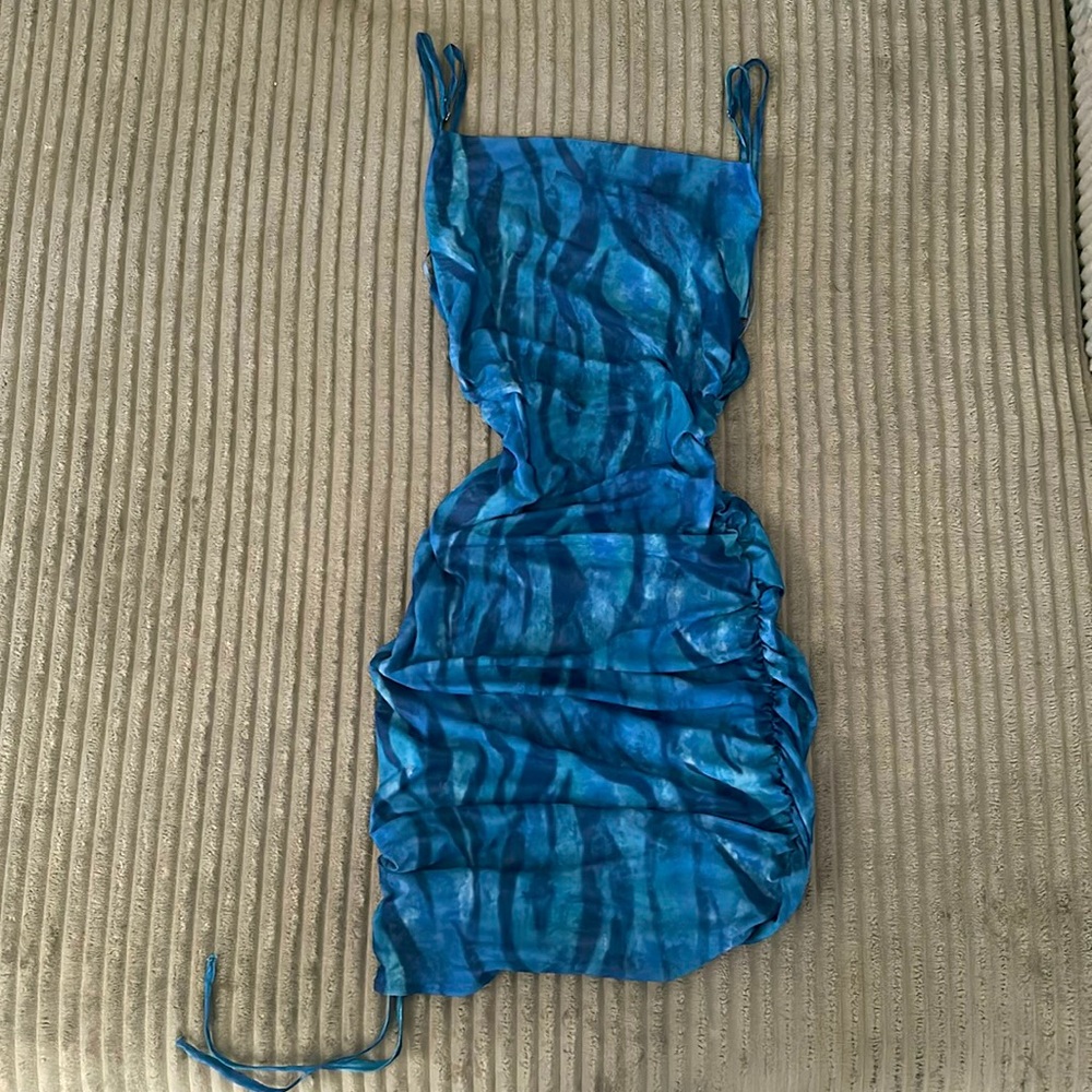 Blue dress